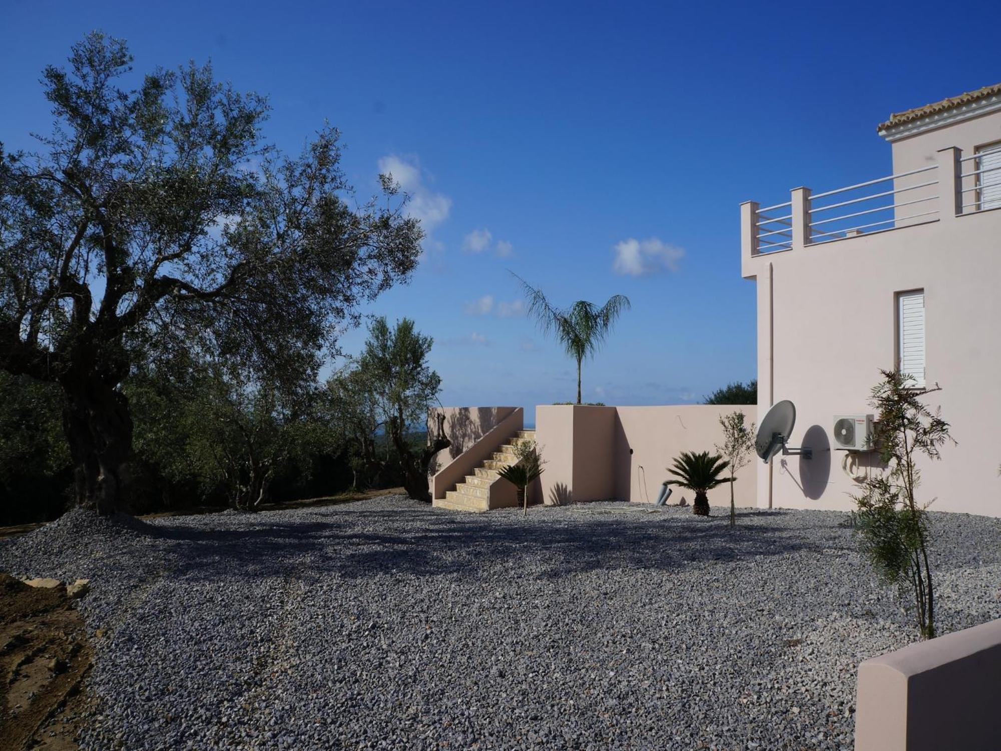 Luxurious Villa In Peloponnese With Swimming Pool Kamária Exterior foto