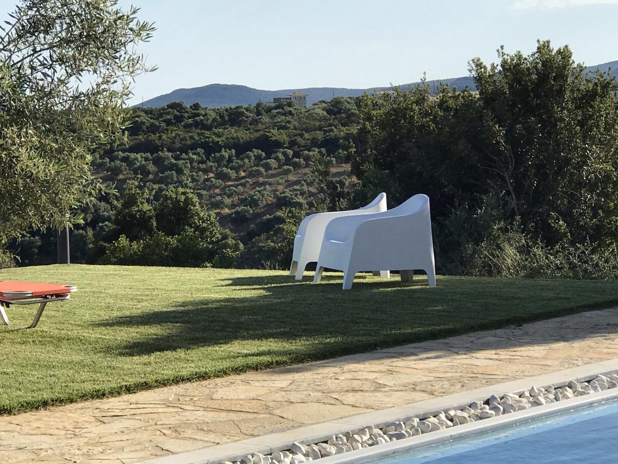 Luxurious Villa In Peloponnese With Swimming Pool Kamária Exterior foto