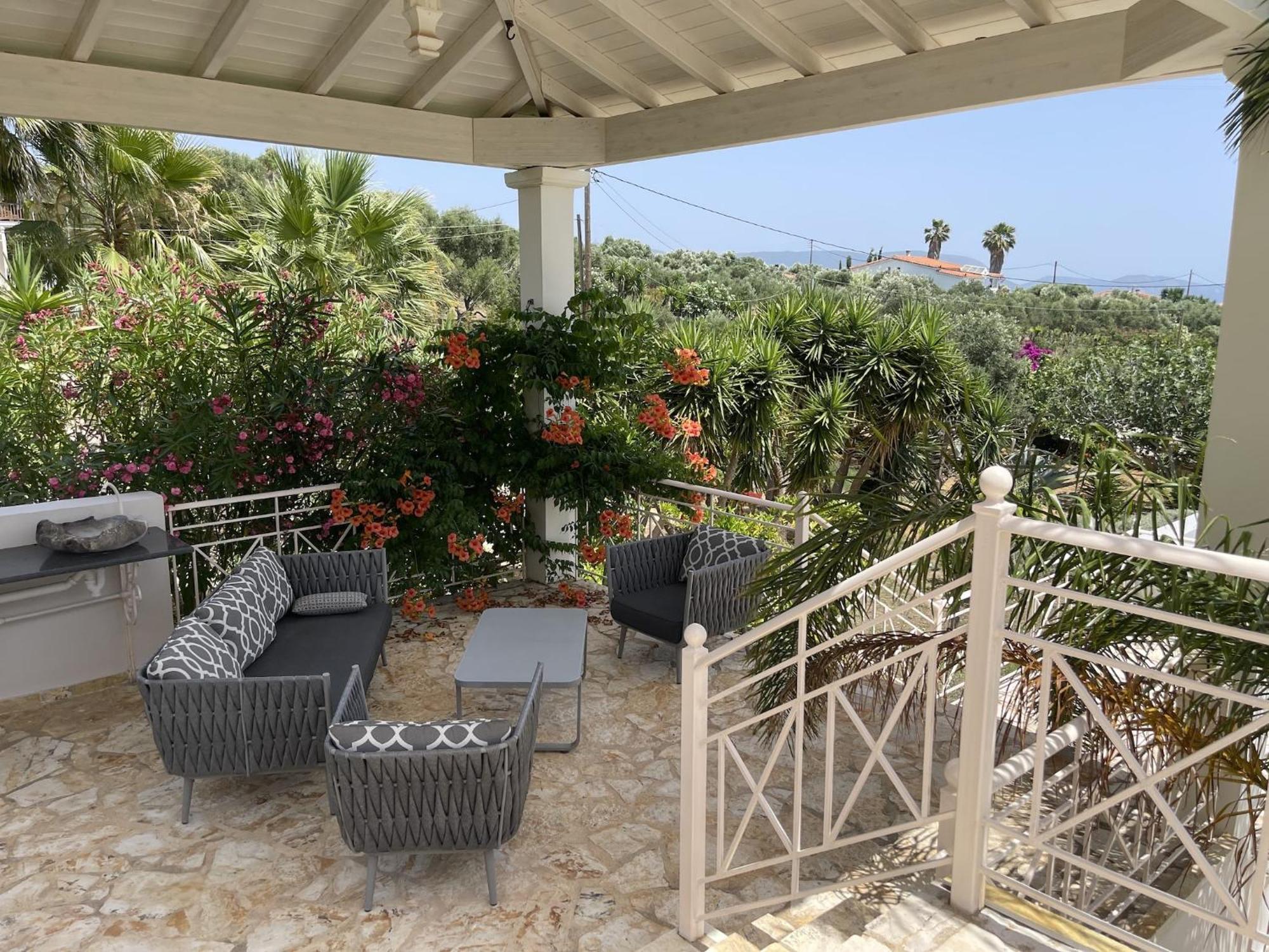 Luxurious Villa In Peloponnese With Swimming Pool Kamária Exterior foto